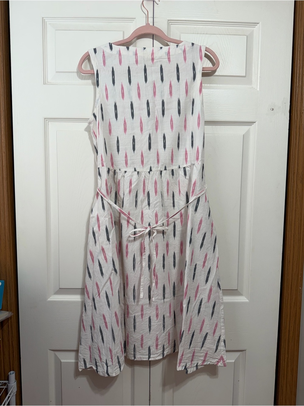Mata Traders White Midi Dress with Pockets - Picture 10 of 10